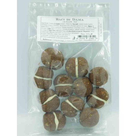 Baci di Dama aux Noisettes - Noirs sachet